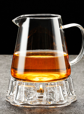 餐厅温茶器茶壶底座温茶煮茶器花茶保温提梁壶蜡烛加热玻璃暖茶炉