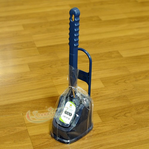 韩国进口带座蹲便弯头神器马桶刷