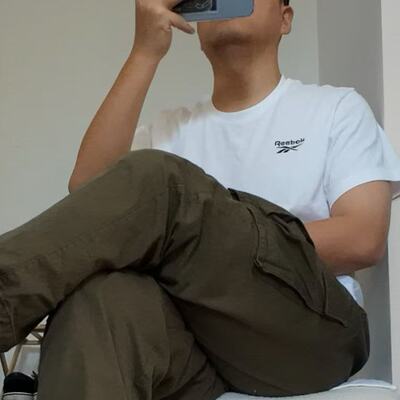 Reebok锐步男子纯棉运动休闲半袖百搭半袖T恤GR8486