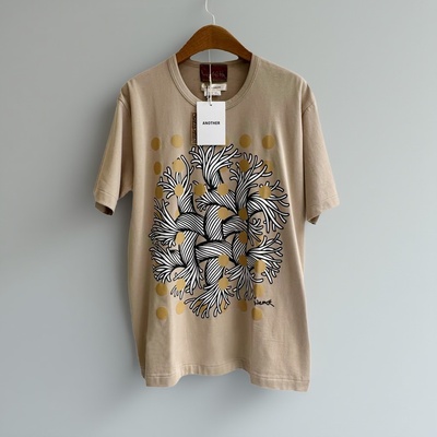 自主 Christopher Nemeth  绳结波点纯棉图案 短袖男女同款