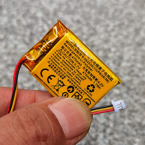 360行车记录仪电池原装不鼓包