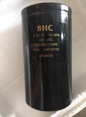 全新原装ALS30A1124NN 进口英国BHC电解电容 400V4700UF 现货可直