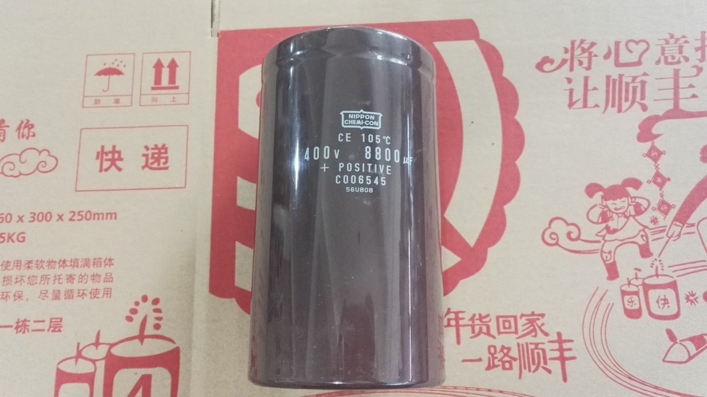 全新400V 8800UF 450V进口黑金刚原装电容 变频器用 现货