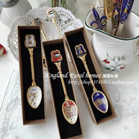 Jingtai Blue Craft Тайвань, сделанный в Тайване, сделанный в различных декоративных маленьких ложках