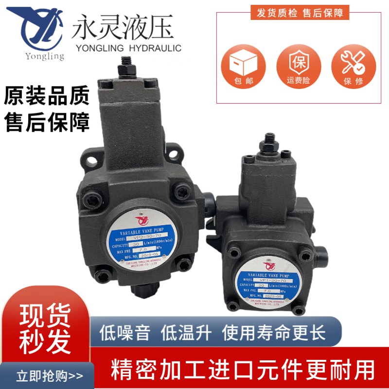浙江YLC永灵 VP1/VP2-12-15/20/30/40-20/35/55/70 变量叶片泵