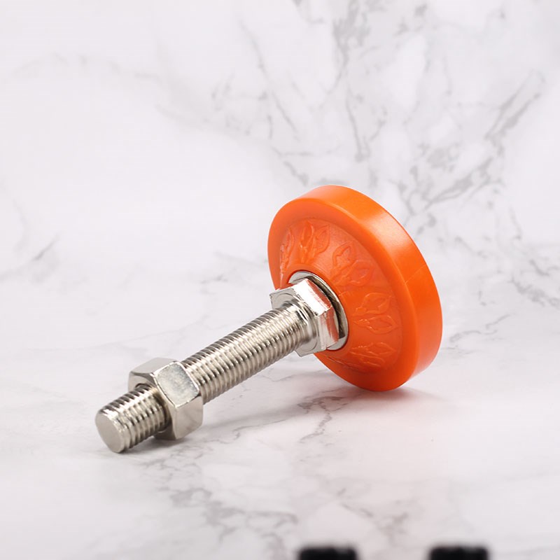 重型脚杯固定地脚M16防滑减震橡胶垫设备垫脚可调整支撑脚