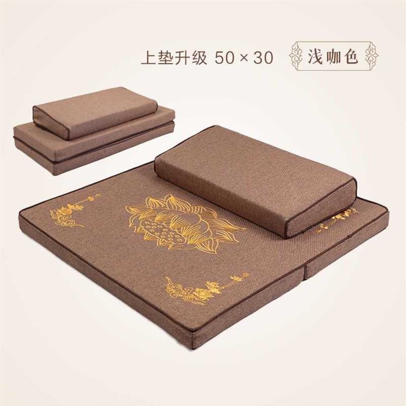 禅坐垫折叠打坐垫禅修垫家用冥想跪拜垫蒲团打坐静坐禅垫便携加厚