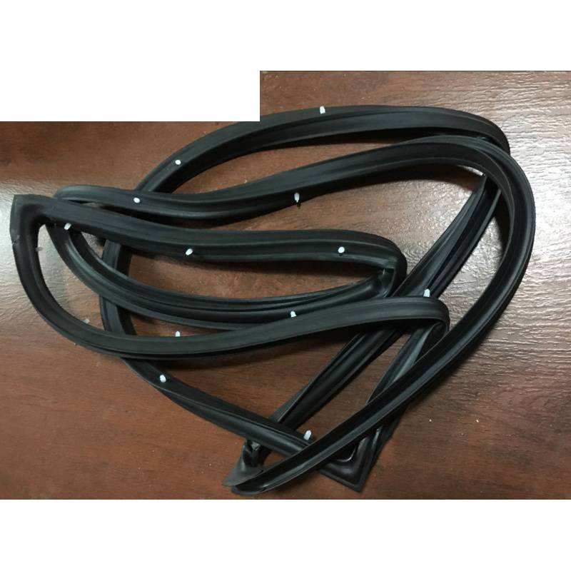 挖机配件a新源657589胶轮式挖机 车门胶条 密封条 减震带钉 原