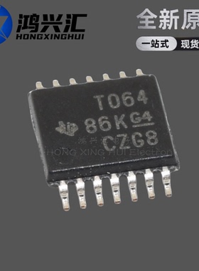 全新原装 TL064CPWR 丝印:T064 运算放大器 TSSOP16贴片 TL064CPW