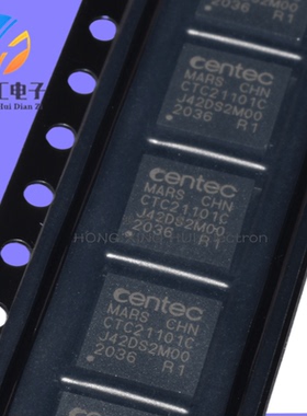 全新原装 CTC21101CR2 CTC21101C QFN48 以太网收发器IC芯片