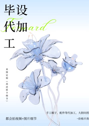 毕设代加工高还原细节