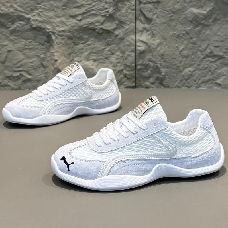 男鞋2025新款夏季透气网鞋轻便软底小白鞋时尚百搭低帮德训阿甘鞋