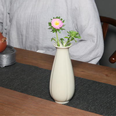 中式简约陶瓷花瓶日式花器创意花插干花水培桌面摆件客厅家居装饰