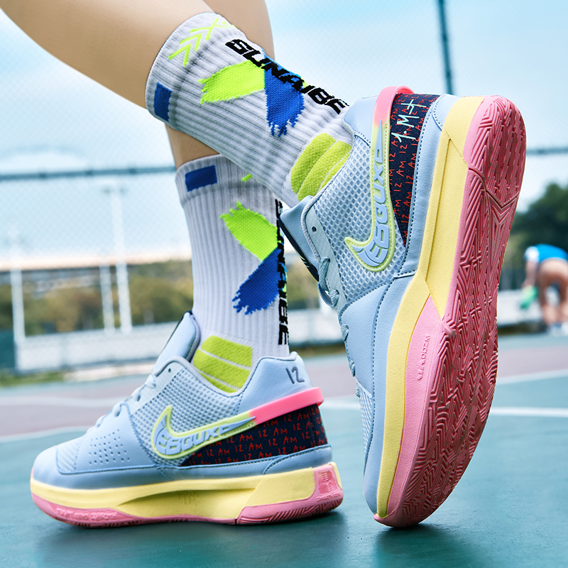 莫兰特一代篮球鞋男KD15杜兰特儿童鸳鸯防滑耐磨运动专业实战球鞋