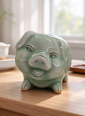 Baan Celadon 泰国清迈青瓷手工雕塑收藏茶宠无原盒