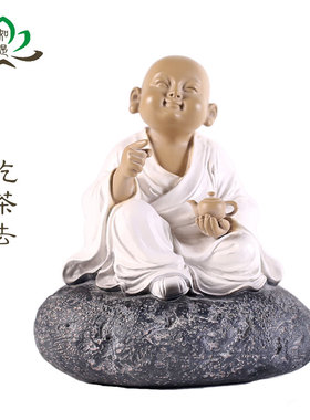 礼品摆件台湾禅趣小沙弥
