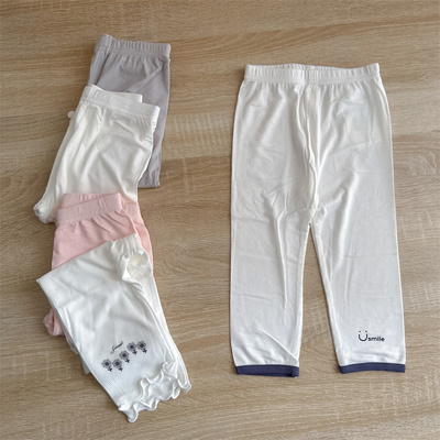 衣拉拉夏季超薄女宝宝打底裤