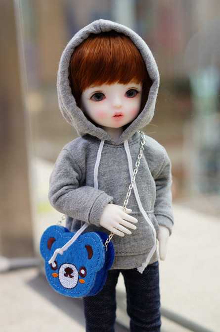 现货BJD多色连帽卫衣bjdyosd6分娃娃衣服3.0myou大六A120
