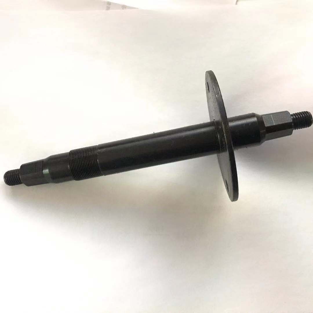 汗马原装动感单车中轴健身车中心轴脚踏轴轴承皮带盘运动自行车