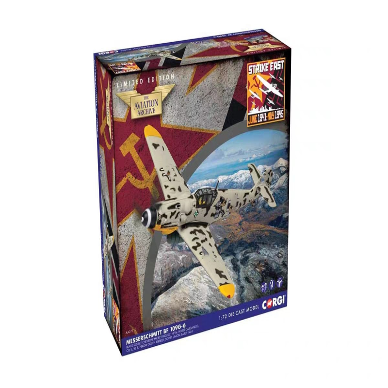 Corgi狗仔 AA27110 Bf109G-6 巴巴罗萨全新未拆封，再次强调全新