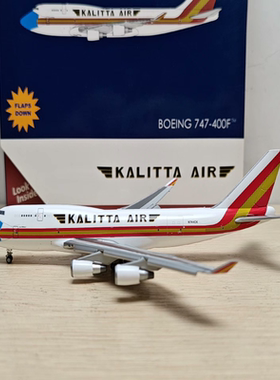 GeminiJets GJCKS1999F 卡利塔航空 波音 B747-400 N744CK 1:400