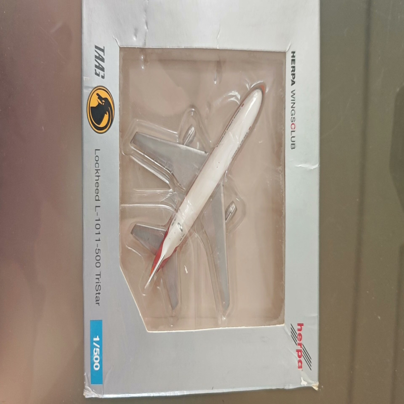 Herpa 1/500 TAAG航空 L-1011-500 TriStar三星客机模型，全新未
