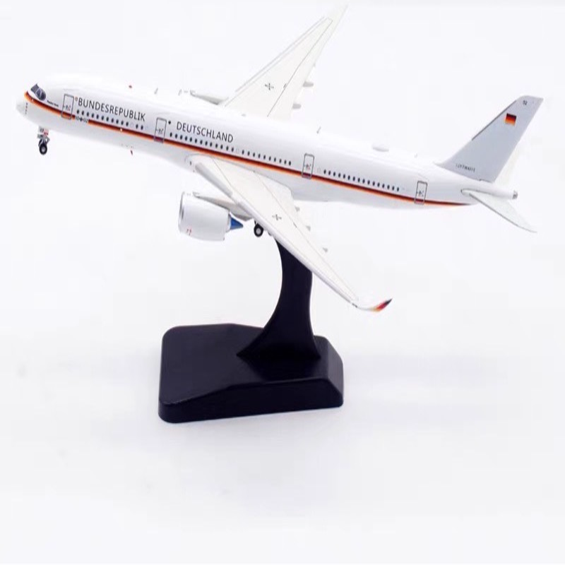 Aviation 1:400 飞机模型 合金 德国政府专机 空客350-900 10+02图片