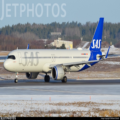 1:200IF北欧航空公司Scandinavian Airlines (SAS)标涂空客A321NE