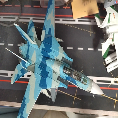 Calibre大猫F14战斗机，瑕疵机便宜出，假想敌涂装，top gun专用