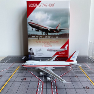 Ng Lite 1:400# 飞机模型 波音Boeing B747-100 N7470 747首飞 NG