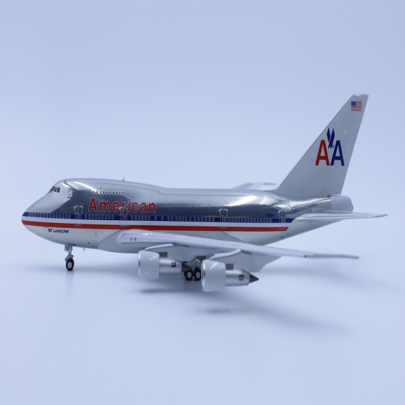 NG 1:400 美国航空 747SP N601AA 钢管涂装 盒藏无暇 无积分卡航