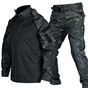 男戶外野戰(zhàn)訓(xùn)練G3戰(zhàn)術(shù)蛙服教官訓(xùn)作服夏季 真品 迷彩服套裝 2025新式