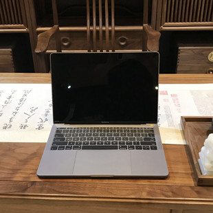 仿真苹果电脑模型机笔记本macbook 饰品摆件道具1 pro13寸样板装