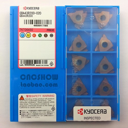 京瓷KYOCERA车刀片 GBA43R150/200/250/300/400-020-030 PR930