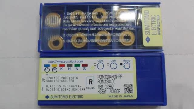 住友 SUMITOMO RCMX1204M0N-RP AC830P 正品