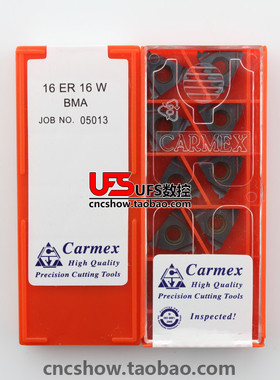 Carmex卡麦斯外牙螺纹刀片16 ER/IR 8/9/11/12/14/16/19 W BMA