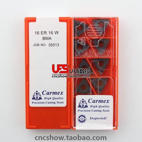 Carmex卡麦斯外牙螺纹刀片16 ER/IR 8/9/11/12/14/16/19 W BMA