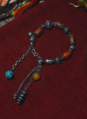 承李李原创设计风高级感流苏手串