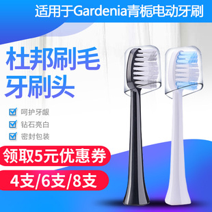 适用于Gardenia青栀QTB1101声波电动牙刷刷头成人美白清洁替换
