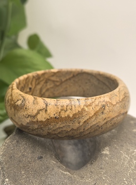 新疆国画彩泥原石手镯新疆木纹泥石原石手镯泥石手镯手镯