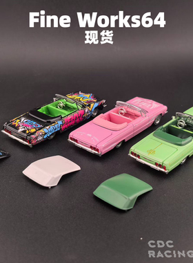 现货 Fine Works64 FW 雪佛兰 英帕拉 西海岸 跳跳车 可开盖