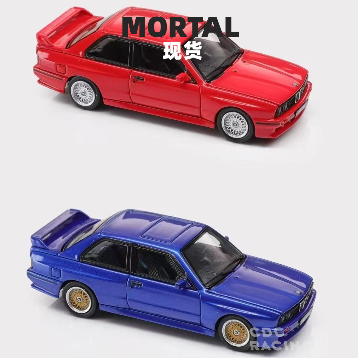 现货 MORTAL 宝马 BMW E30 M3 SPORT EVO 可开盖 合金 1:64