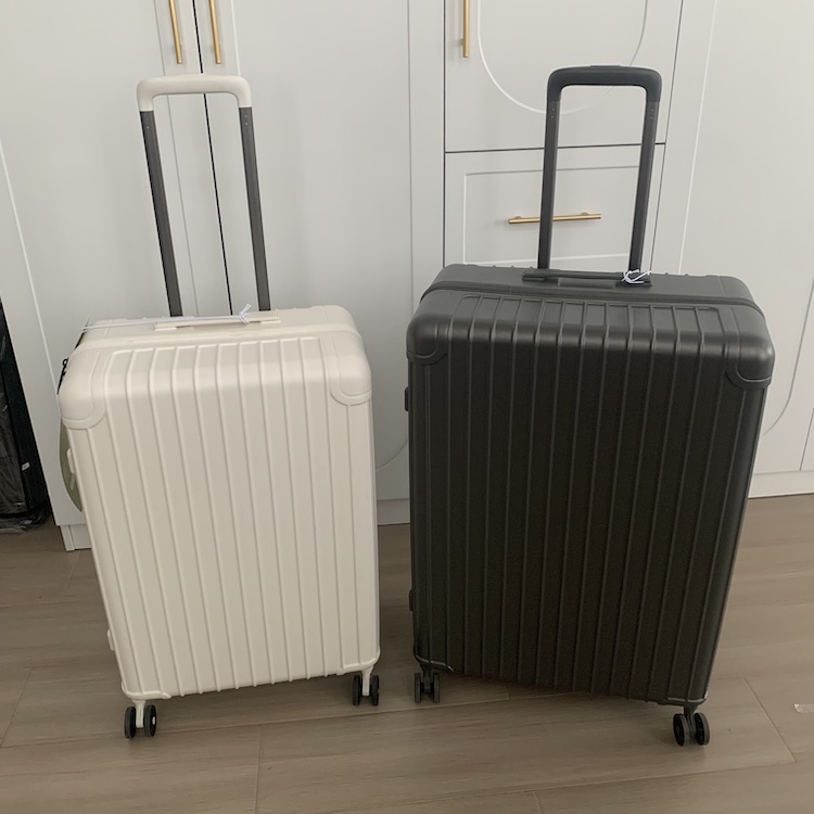超轻量拉杆箱超静音万向轮旅行箱pc海关锁密码箱20寸防刮登机箱潮