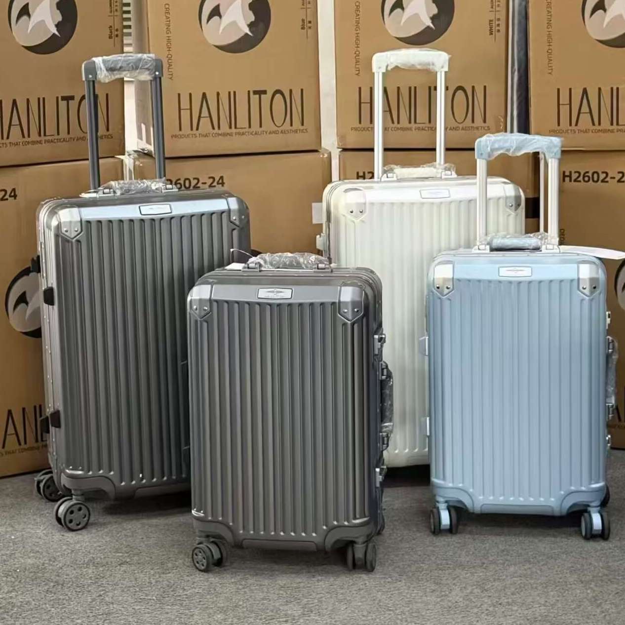 HANLIYON静音万向轮24寸行李箱图片