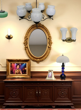 老上海海派风格灯具复古装饰摆件