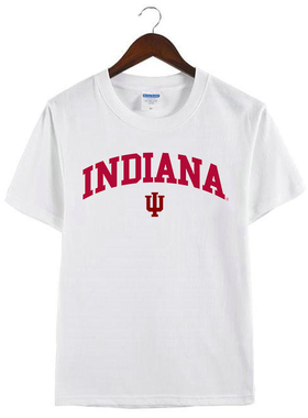 新款Indiana University印第安纳大学纪念衫短袖半袖T恤衣服校服