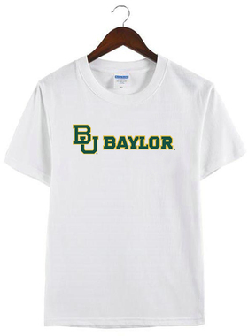 新款Baylor University美国贝勒大学周边纯棉纪念衫短袖半袖T恤衣