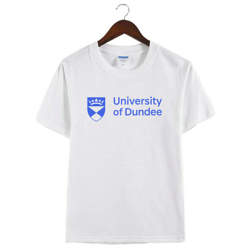 新款邓迪大学英国Dundee周边纪念衫男女圆领短袖半袖T恤衣服