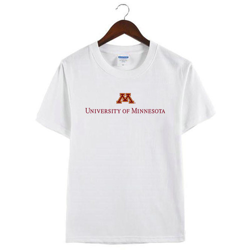 新款University of Minnesota美国明尼苏达大学纪念衫短袖半袖T恤