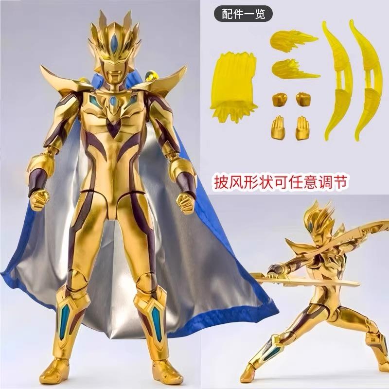 究极闪耀黄金无限赛罗奥特手办人偶模型多关节可动儿童玩具礼物